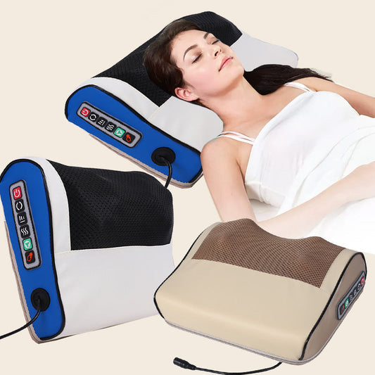 Almohada multifuncional de masaje de amasamiento profundo con calor
