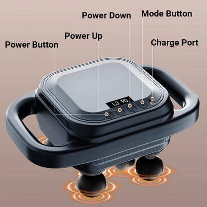 Mini elektrisk dypvevsmassasjeapparat