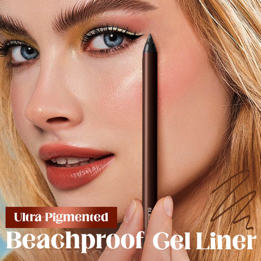 🔈🔈60 % RABATT NÅ💜KJØP 1 OG FÅ 1 GRATIS💜Vannfast og strandbestandig gel-eyeliner
