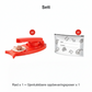 3-i-1 Dumpling Maker Press & Mold