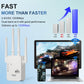 🔥2025 hot salg 🎁1200Mbps Dual Band (5GHz/2,4GHz) WiFi-forlenger dekker 10 000 sq. ft og 50 enheter