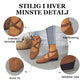 🔥Siste dagskampanje 50% avslag 🔥Komfortable, lette, sklisikre, pustende flate ortopediske sko for kvinner