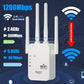 🔥2025 hot salg 🎁1200Mbps Dual Band (5GHz/2,4GHz) WiFi-forlenger dekker 10 000 sq. ft og 50 enheter