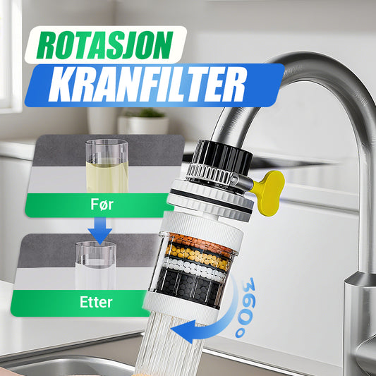 Kranfiltre - Forbedre vannkvaliteten i springen