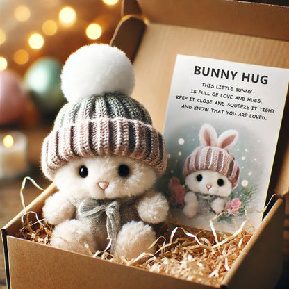 🔥Siste dag: KJØP 3 FÅ 1 GRATIS - Håndlaget🐇Mini kaninklem søt påskegave🎁
