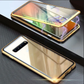 💥Magnetisk temperert glass tosidig telefonveske for Samsung S23-S25-serie