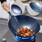 （🔥Varmt salg 50% avslag på+ gratis frakt）Ubelagt non-stick jern wok