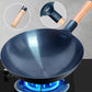 （🔥Varmt salg 50% avslag på+ gratis frakt）Ubelagt non-stick jern wok