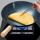 （🔥Varmt salg 50% avslag på+ gratis frakt）Ubelagt non-stick jern wok