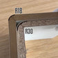 R18/R30 1/2-tommers skaft for trebearbeidingsfreser