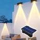 Vanntette solar gjerdelys for utendørs dekor