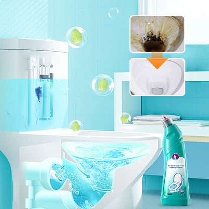 No-scrub toalettskumrengjøringsløsning