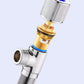 Universell erstatningspatron for messingkran