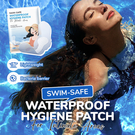 Svømmesikker vanntett hygieneplaster for intime områder