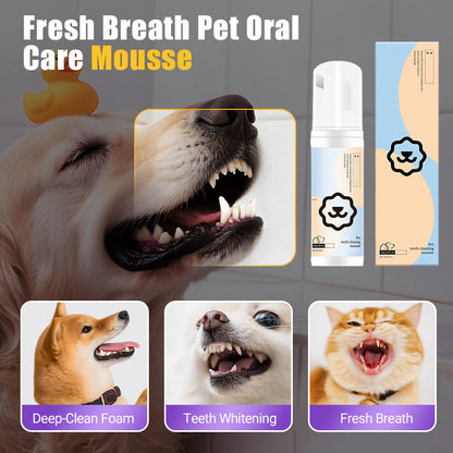 Fresh Breath Pet Oral Care Mousse
