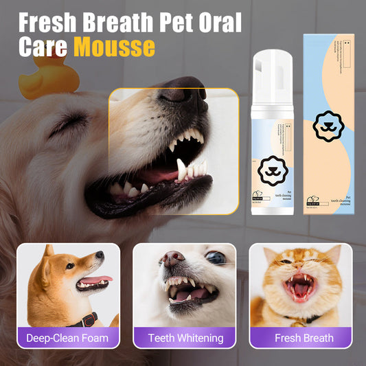 Fresh Breath Pet Oral Care Mousse