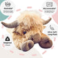 Julens nye gave leker🐂🎁Søt tegneserie Highland Cow kosete leketøy