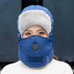 Thermal Hat with Detachable Breathing-Valve Mask