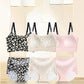 Women's Seamless Leopard Bra & Panty Set