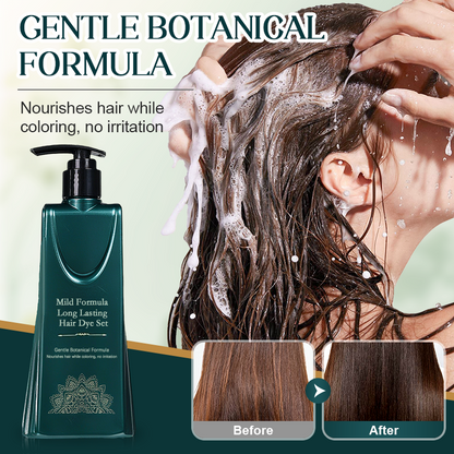 ⏳Flash Sale⏰Langvarig hårfargesett med en mild formel🧴