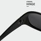 🥳✨ 50 % RABATT! Retro store solbriller – Polariserte linser reduserer gjenskinn, UV400-beskyttelse. Strassdetaljer for et snev av glamour. Smigrende for alle ansiktsformer. En stilig nødvendighet. 🕶️💎