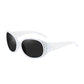 🥳✨ 50 % RABATT! Retro store solbriller – Polariserte linser reduserer gjenskinn, UV400-beskyttelse. Strassdetaljer for et snev av glamour. Smigrende for alle ansiktsformer. En stilig nødvendighet. 🕶️💎